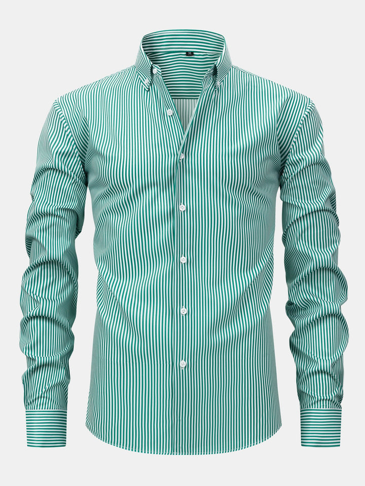 Stripe 2-Piece Set (Light Green)