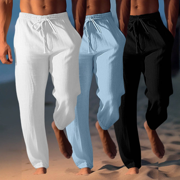 Zakynthos Lightweight Linen Trousers