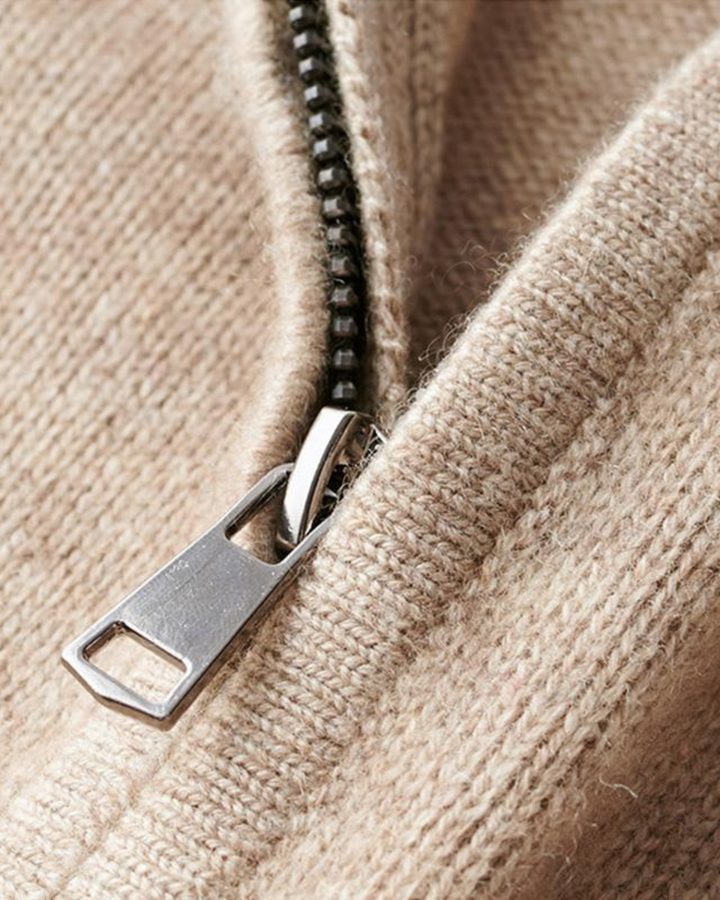 Davide Zip-Up Sweater