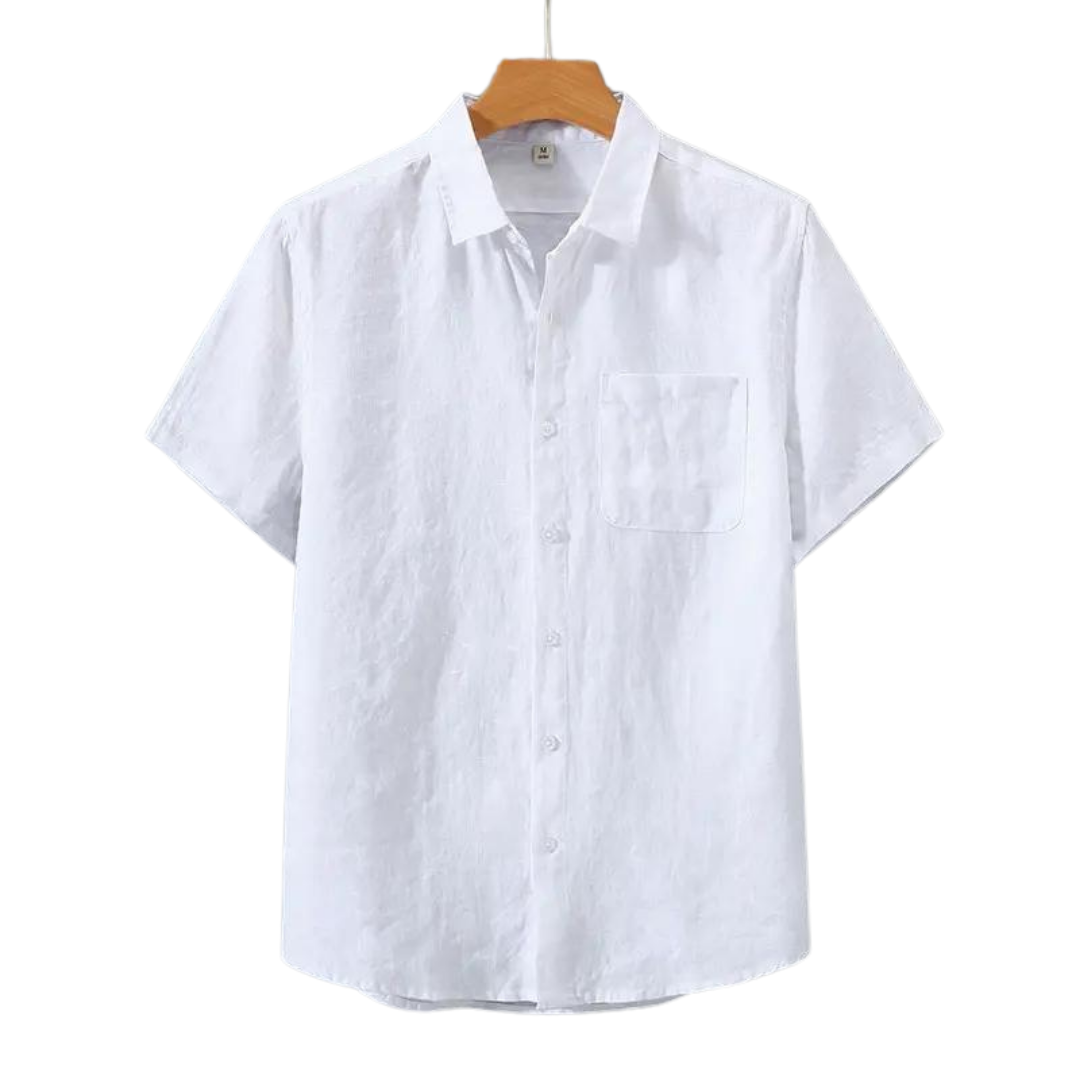 Sovana Linen Shirt (Short Sleeve)