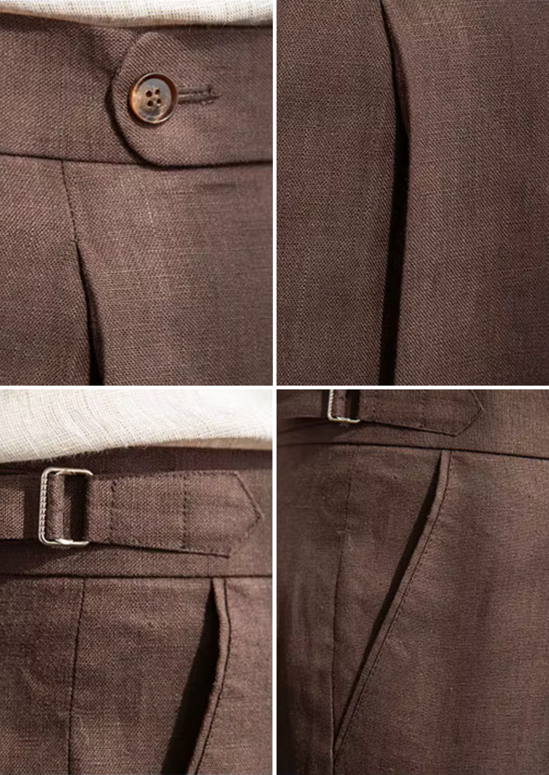Dark Brown Tuscany Trousers