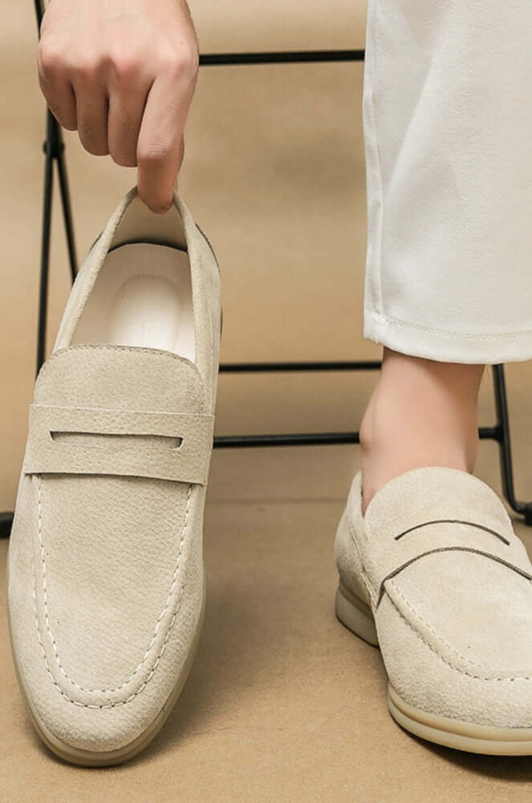 Meridian Suede Loafers