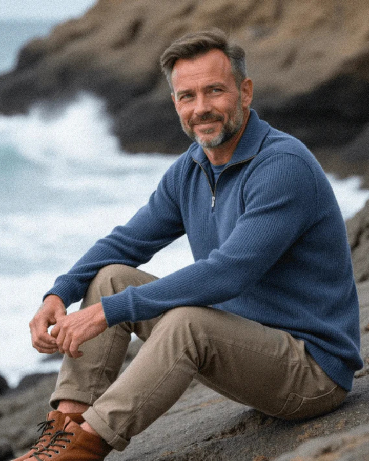 Diego Zip-Up Sweater