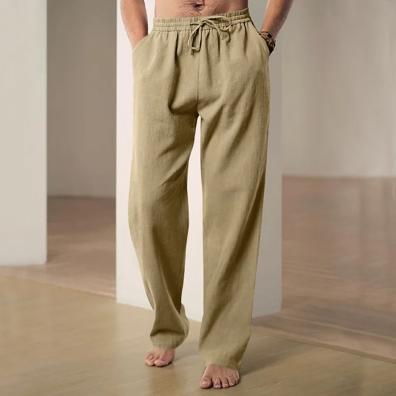 Ibiza Lightweight Linen Trousers