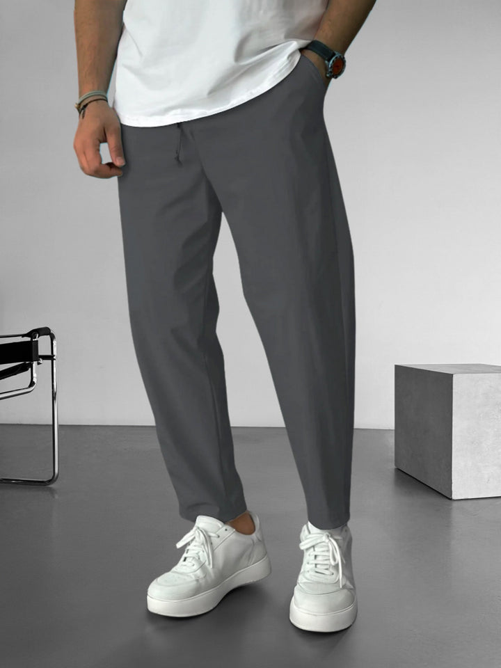Meridian Tapered Drawstring Trousers