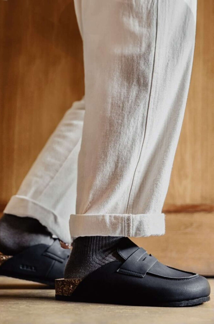Noir Voyage Mules
