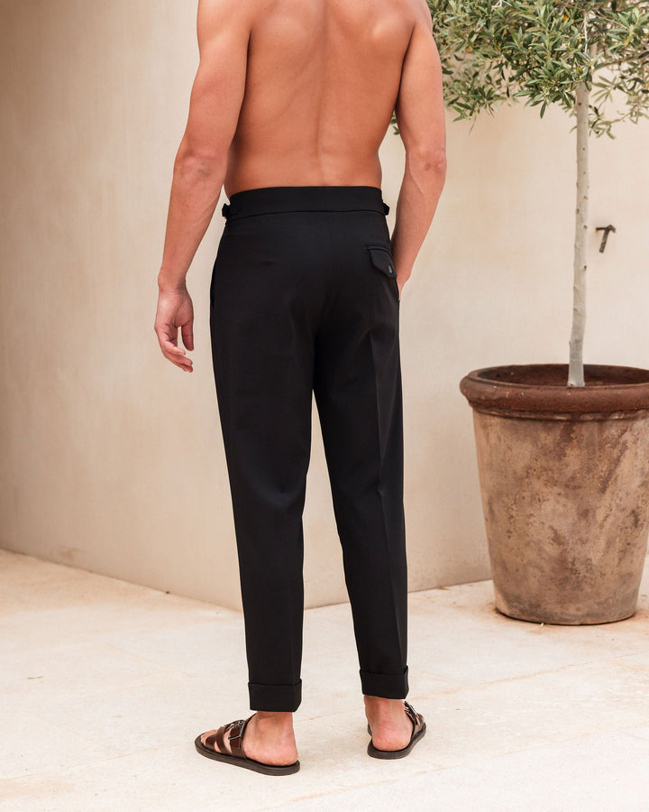 Ravello Oxford Pleated Trouser