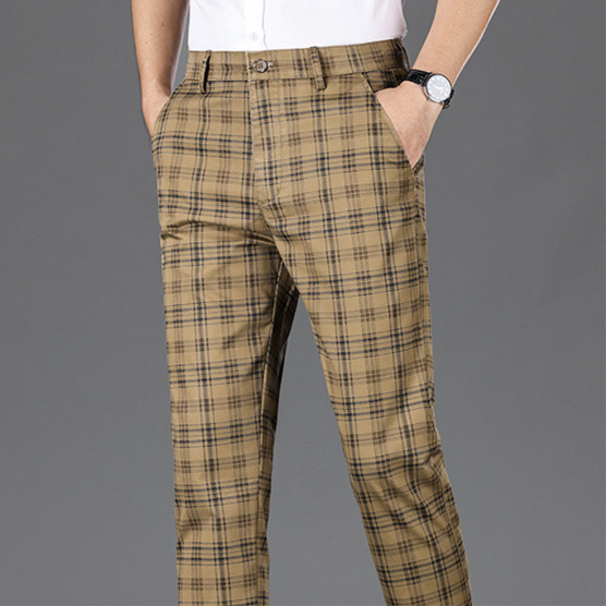 Professional Check Trousers