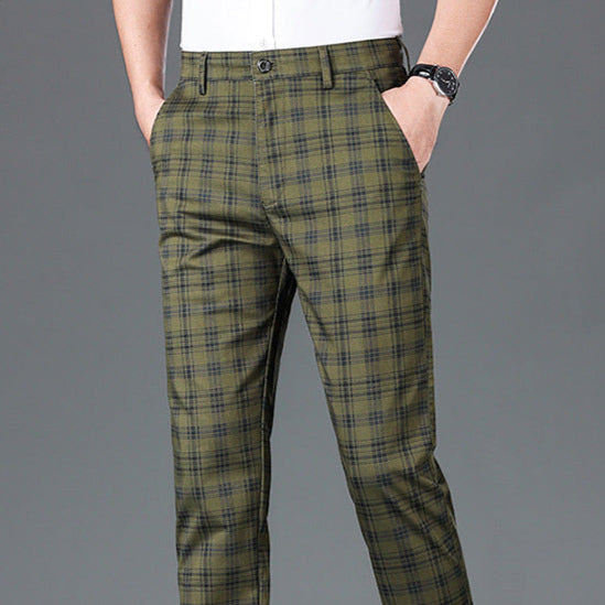 Professional Check Trousers