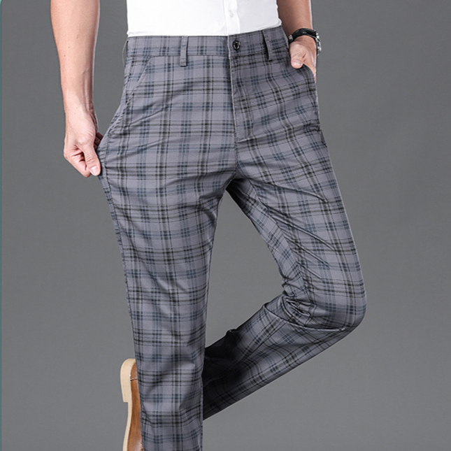 Professional Check Trousers