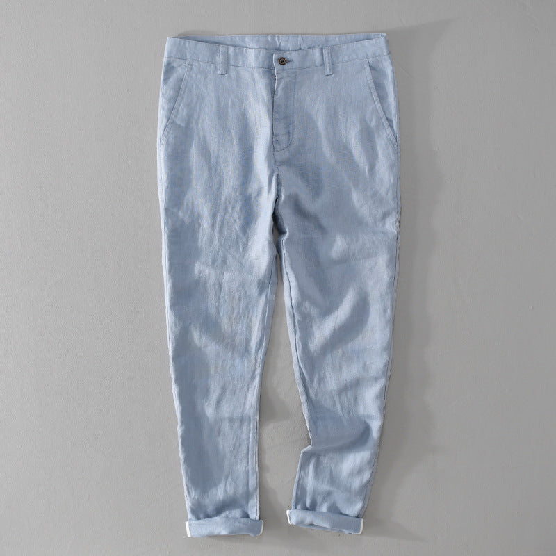 Luxury Linen Trousers