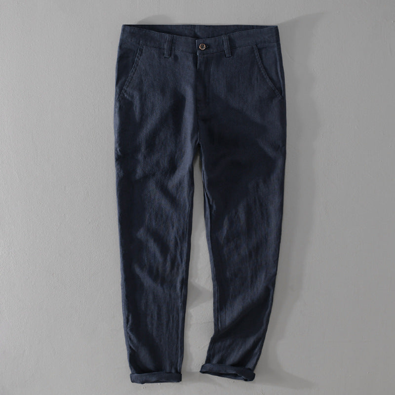 Luxury Linen Trousers