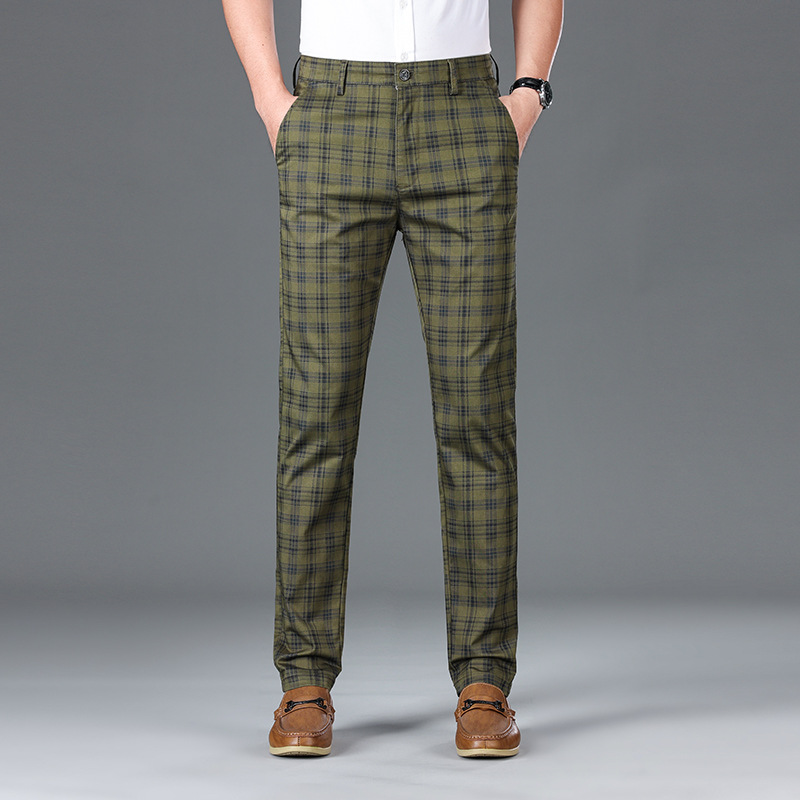 Professional Check Trousers