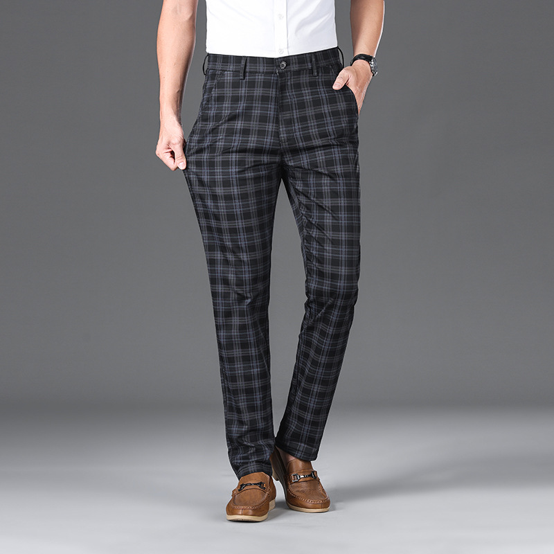 Professional Check Trousers