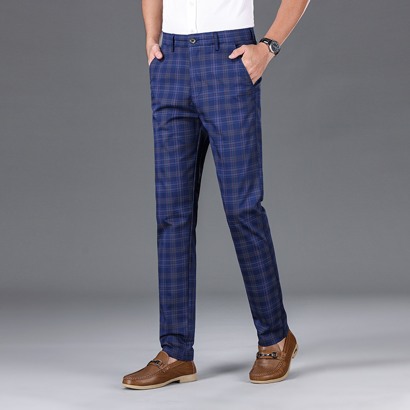 Professional Check Trousers