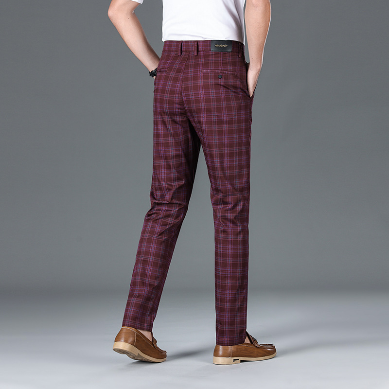 Professional Check Trousers