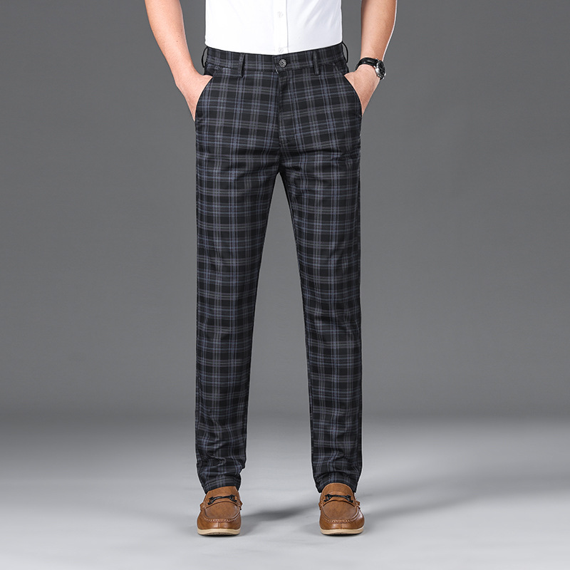 Professional Check Trousers
