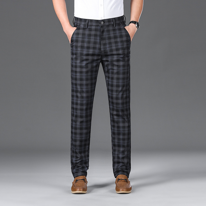 Professional Check Trousers