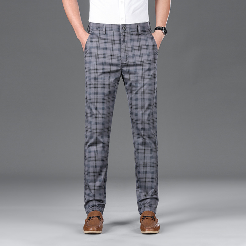 Professional Check Trousers