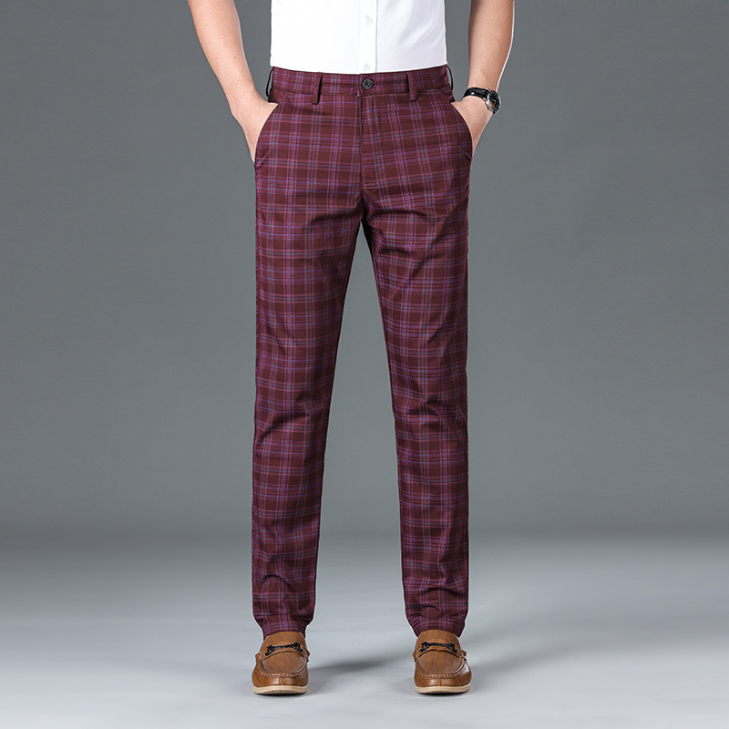 Professional Check Trousers