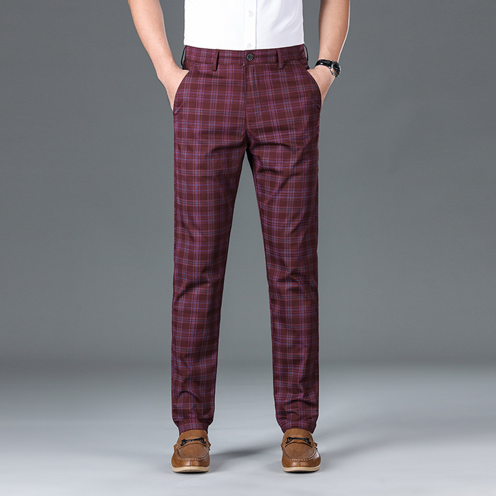 Professional Check Trousers