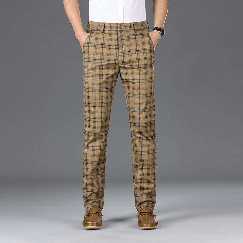 Professional Check Trousers