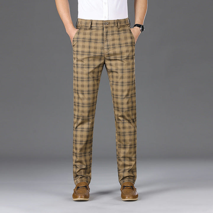 Professional Check Trousers