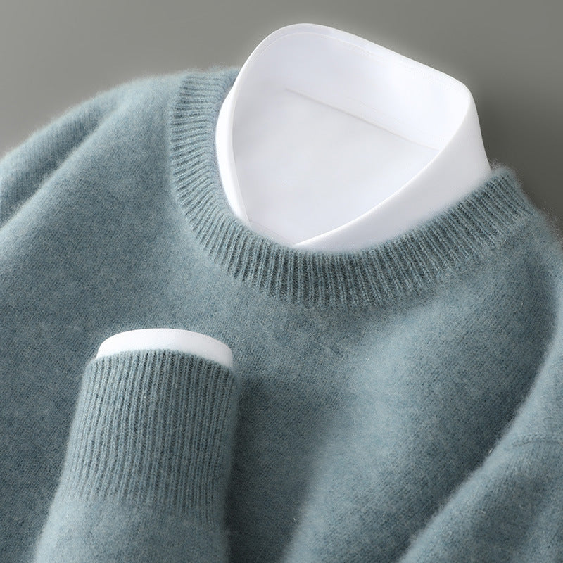 Cashmere Sweater — Mock-Neck & Crew