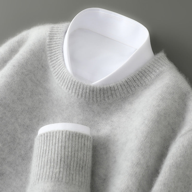 Cashmere Sweater — Mock-Neck & Crew