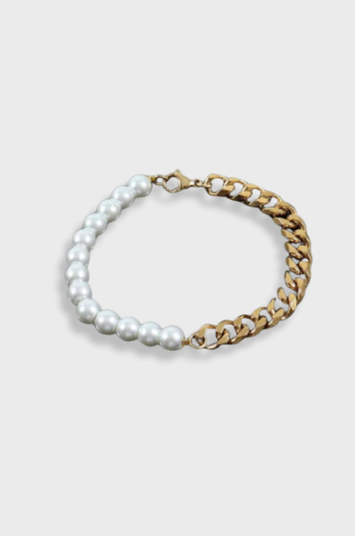 Hampton Pearl Link Bracelet