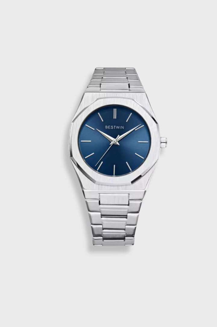 Azure Meridian Timepiece