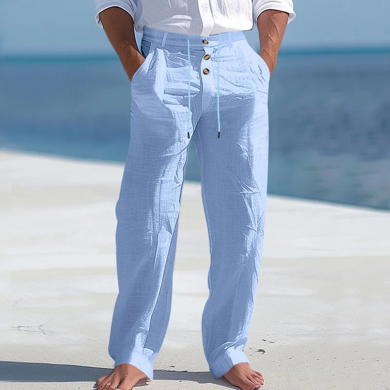 Lightweight Linen Summer Trousers