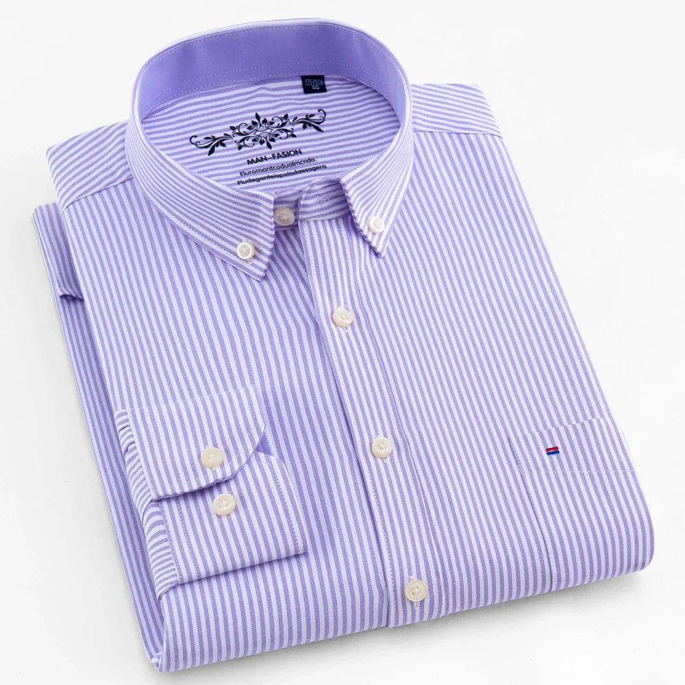 Meridian - Stylish Cotton Dress Shirt