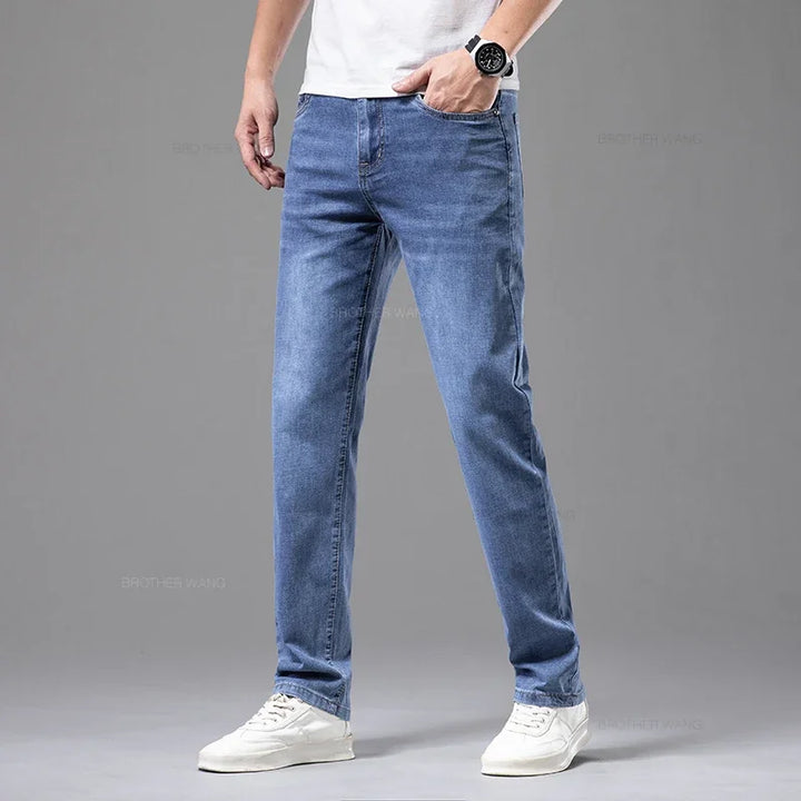 Chic Denim Trousers