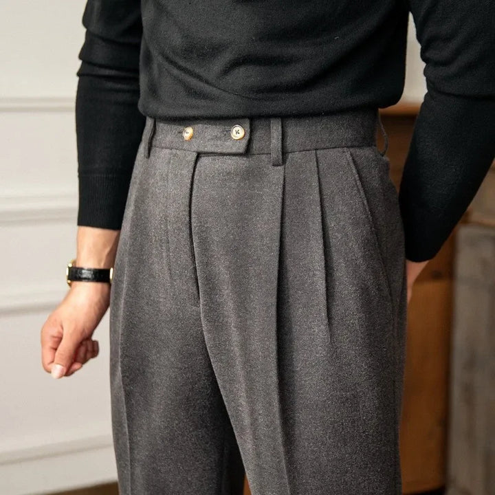 Stylish High-Waisted Trousers