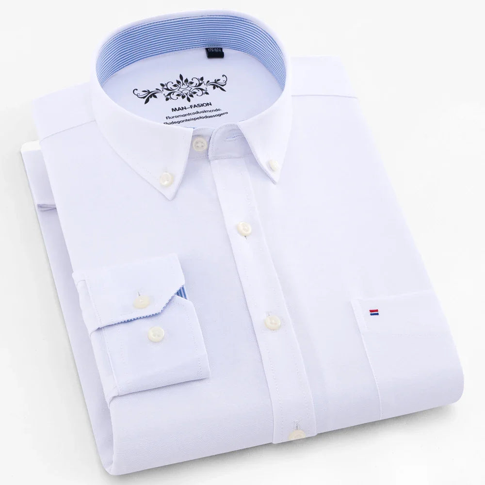 Meridian - Stylish Cotton Dress Shirt