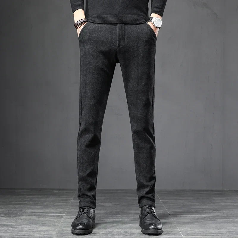 Relaxed Fit Checkered Trousers