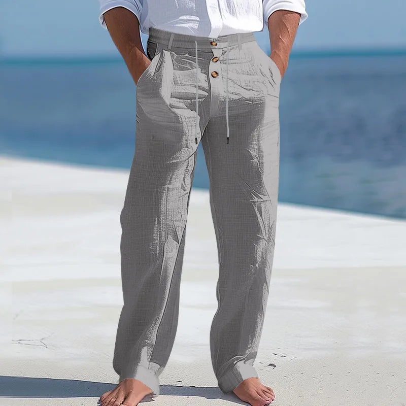 Lightweight Linen Summer Trousers