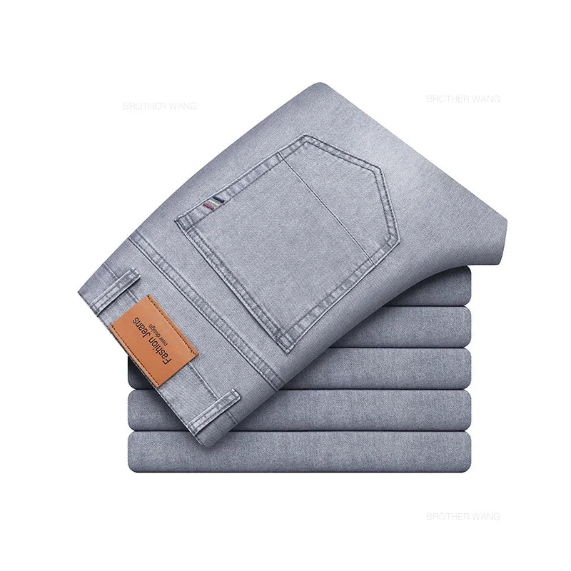 Chic Denim Trousers
