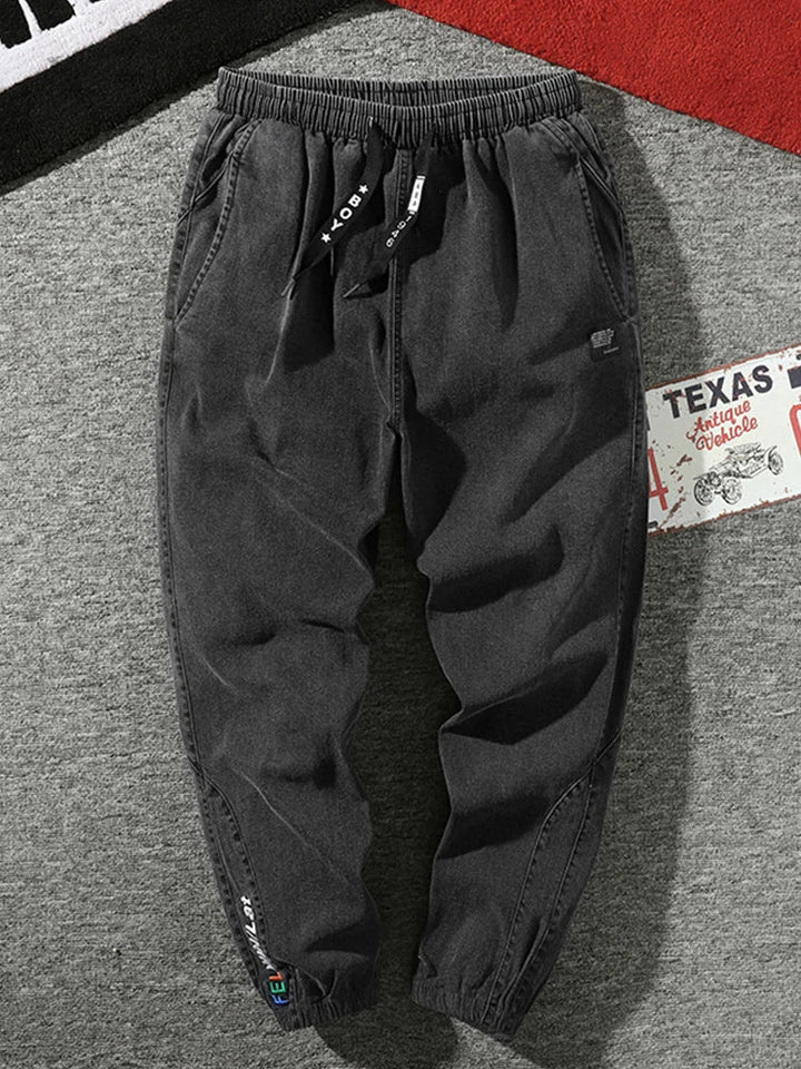 Chic Jogger Denim Pants