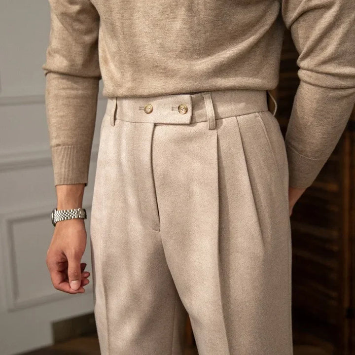 Stylish High-Waisted Trousers
