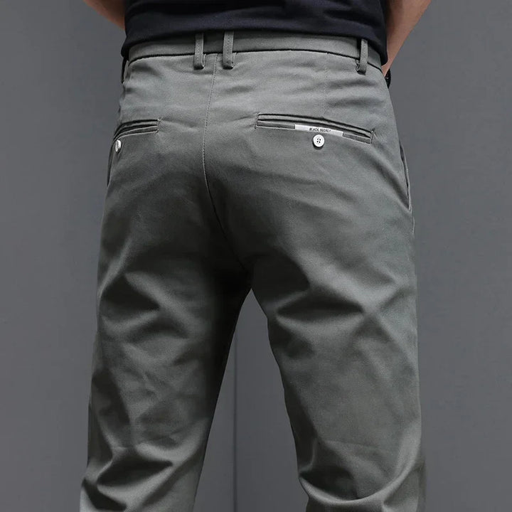 Relaxed Fit Cotton Trousers