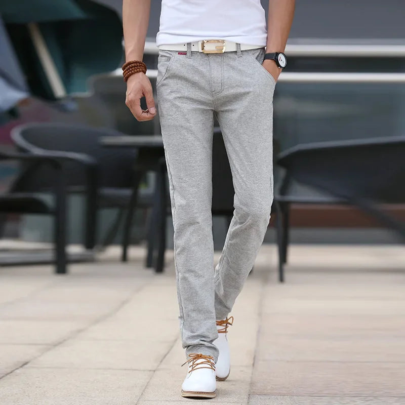 Tailored Linen Trousers