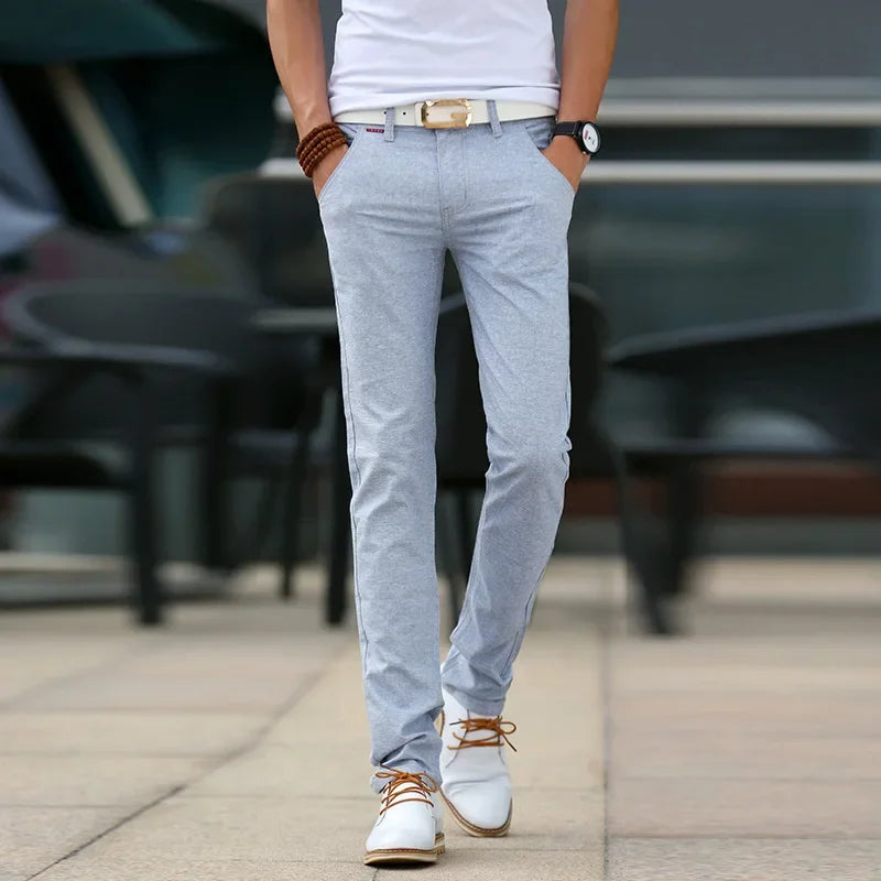 Tailored Linen Trousers
