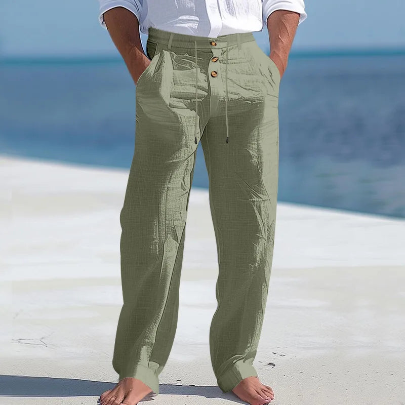 Lightweight Linen Summer Trousers