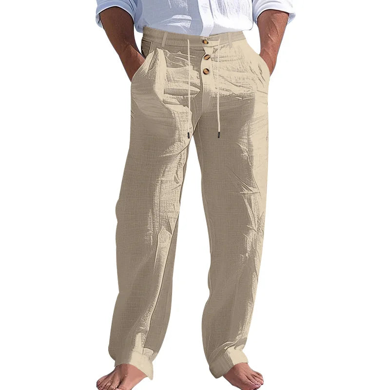 Lightweight Linen Summer Trousers