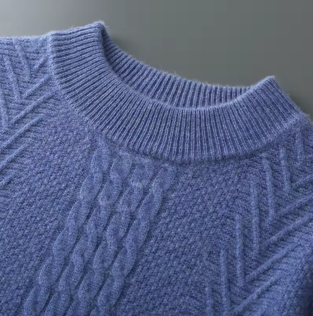 Bellagio Patterned Cashmere Sweater