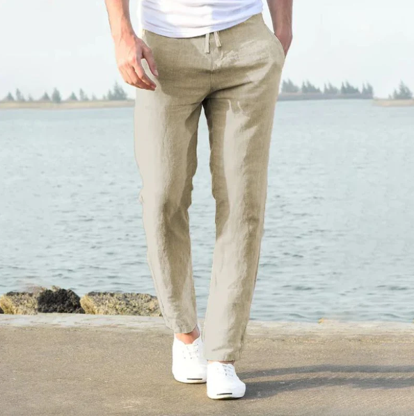 Relaxed Linen Trousers