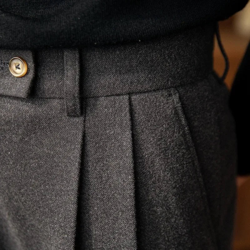 Stylish High-Waisted Trousers