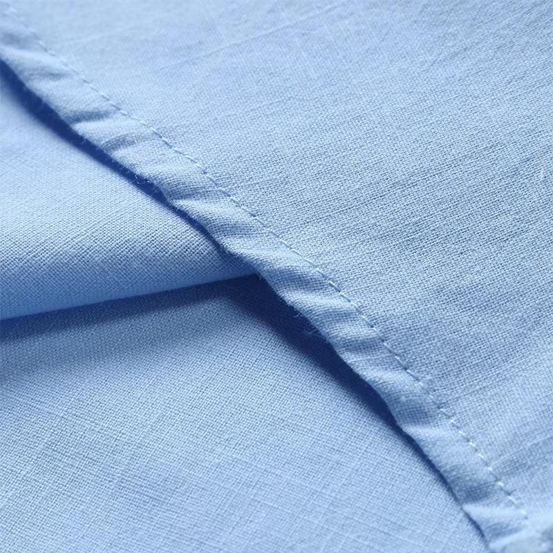 Classic Linen Polo Tee